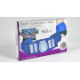 Wellys Magnetic Back Belt with Cushion - Blue