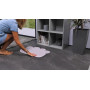 Genius Ideas Tapis en forme de patte de chat