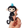 Cenocco Jouet à Doigts Singe Heureux Noire