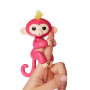 Cenocco Jouet à Doigts Singe Heureux Rose