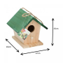 Lifetime Garden Nichoir 17x16x15cm