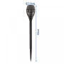 Grundig Lampe solaire avec effet de flamme
