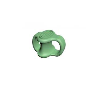 Wellys Toe separator with 2 loops 'Menthogel' (2pcs)