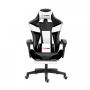 Herzberg HG-8082: Tri-color Gaming and Office Chair with T-shape Accent Black