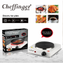 Cheffinger CF-EHS1000 : Plaque chauffante électrique 1000W - Seul