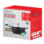 Royalty Line RL-BS26M: Marmite et cocotte en marbre - 26cm