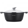 Royalty Line RL-BS30M: Marmite et cocotte en marbre - 30cm