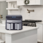 Royalty Line RL-AF5409: Friteuse à deux paniers - 2000W