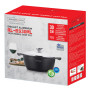 Royalty Line RL-BS30M: Marmite et cocotte en marbre - 30cm