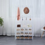 Herzberg 4-Tier Entryway Coat Rack and Hallway Storage Rack Organizer - 80x153cm