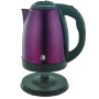 Herzberg HG-5011PUR: Bouilloire électrique 1.8L 1500W en acier inoxydable - Violet