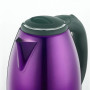Herzberg HG-5011PUR: Bouilloire électrique 1.8L 1500W en acier inoxydable - Violet