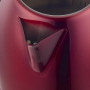 Herzberg HG-5011RED: Bouilloire électrique 1.8L 1500W en acier inoxydable - Rouge