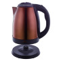 Herzberg HG-5011COP: Bouilloire électrique 1.8L 1500W en acier inoxydable - Cuivre