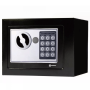 Herzberg HG-03848 : Coffre-fort électronique numérique en acier - 17x23x17cm