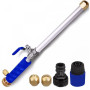 Herzberg HG-03824: Bâton De Lavage Haute Pression À Double Buse - Bleu