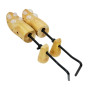Herzberg HG-03787: Stretcher et extenseur de chaussures réglable en bois à 2 voies - Hommes