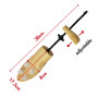 Herzberg HG-03787: Stretcher et extenseur de chaussures réglable en bois à 2 voies - Hommes