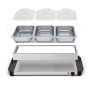 Cheffinger CF-BW300: Réchauffeur De Buffet 2 En 1 De 3,5 Litres + Plaque Chauffante