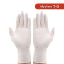 Master Gloves: Pack of 100 Latex Disposable Powdered Gloves - Size M