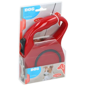 Pet Treatment ED-42859 : Laisse Rétractable Pour Chien - 5M Rouge