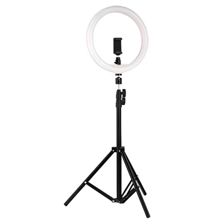 Grundig ED-49865: Anneau Lumineux Pour Selfie 2 en 1, Trépied Rotatif a 360°