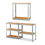 Herzberg HG-8027: Clayette de Stockage Galvanisée