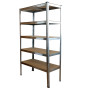 Herzberg HG-8027: Clayette de Stockage Galvanisée