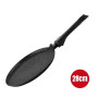 Herzog HR-3615: Crêpière en Marbre de 28 cm Avec Poignée Amovible