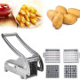 Herzberg HG-04166: Coupe-Pommes de Terre à Frites en Acier Inoxydable