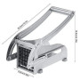 Herzberg HG-04166: Coupe-Pommes de Terre à Frites en Acier Inoxydable
