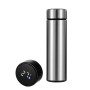 HerzbergBouteille Thermo-vide en Acier Inoxydable Avec Affichage Intelligent de la Température- 500ml Argent