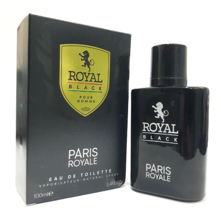 Paris Royale PR032: Royal Black pour Hommes 100ml EDT