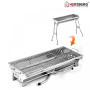 Herzberg HG-8112: Barbecue Grill with Carry Bag