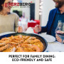 Herzberg HG-7132PP: Poêle à Paella de 32 cm