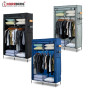 Herzberg HG-8012: Storage Wardrobe Gray
