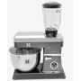 Herzberg HG-5065: 2 en 1 6.5L Stand Mixer et 1.7 Blender - 1200W Noire