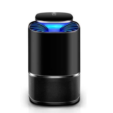Cenocco Lampe Anti-moustique à Aspiration Alimentée par USB Noire