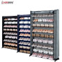 Herzberg HG-8077: 9-Tier Shoe Rack Organizer Black
