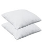 Herzberg HG-65X2: Oreiller 2 Pièces en Mousse Viscoélastique Déchiquetée
