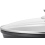 Royalty Line RL-BW30M: Plaque de Cuisson au Wok avec Revêtement en Marbre - 30 cm