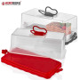 Herzberg HG-L575: Dôme à gâteau bâton Rouge
