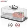 Herzberg HG-L575: Dôme à gâteau bâton Rouge