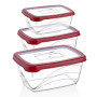 Herzberg Coffret 3 pièces Extra Deep Bio Saver Rouge