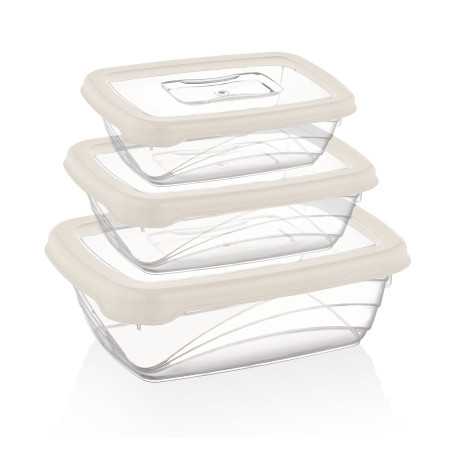 Herzberg Coffret 3 pièces Bio Saver Ivoire