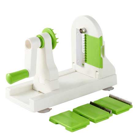 Herzberg HG-8030 : Ensemble de spirales à légumes