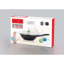 Royalty Line RL-BW30M: Plaque de Cuisson au Wok avec Revêtement en Marbre - 30 cm