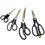 Genius Ideas Ciseaux enduits de titane (4pcs)