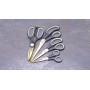 Genius Ideas Ciseaux enduits de titane (4pcs)